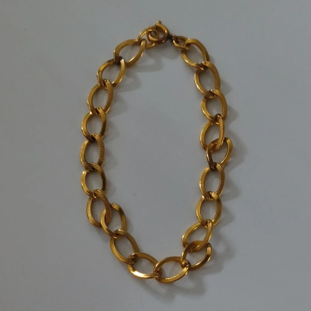 Monet Gold Link Bracelet - Picture 2 of 2